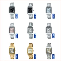 Thumbnail Đồng hồ nữ dây kim loại Casio chính hãng LTP-V007 Series 2