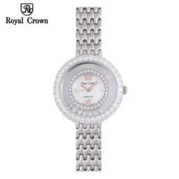 Thumbnail Đồng Hồ Nữ Dây Kim Loại Chính Hãng Royal Crown 3628 Mềm Mại Ôm Tay 1