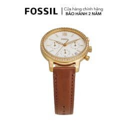Thumbnail Đồng hồ nữ Fossil NEUTRA 36MM mặt xà cừ, dây da màu nâu ES5278 2