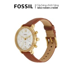 Thumbnail Đồng hồ nữ Fossil NEUTRA 36MM mặt xà cừ, dây da màu nâu ES5278 3