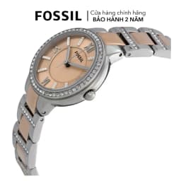 Thumbnail Đồng hồ nữ Fossil Virginia dây kim loại, mặt 30 MM, hai màu, ES3405 1
