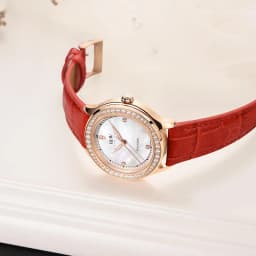Thumbnail Đồng Hồ Nữ I&W Carnival 593L1 Chính Hãng Full Box Chống Nước Kính Saphire Chống Xước Dây Da Cao Cấp (Máy Pin-Quartz) 3