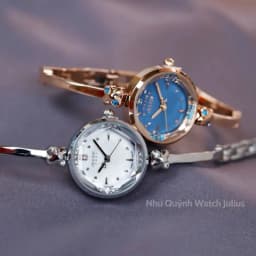 Thumbnail Đồng hồ nữ Ja-878 Julius Hàn Quốc chính hãng Mặt size 2,3cm dây thép (4 màu) 4
