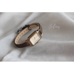 Thumbnail Đồng hồ nữ Julius Hàn Quốc Ja-951 dây da (Nâu) 4