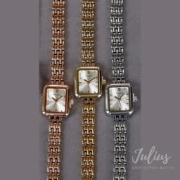 Thumbnail Đồng hồ nữ Julius Hàn Quốc Ja-771 mặt size 1,8cm x 2,1cm dây thép ( 3 màu) 2