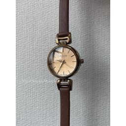 Thumbnail Đồng hồ nữ Julius Hàn Quốc Ja-925 size mặt 2,6cm dây da (Nâu) 4