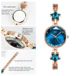 Thumbnail Đồng hồ nữ JW 6111 Dây thép 2