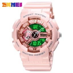 Thumbnail Đồng hồ nữ SKMEI 1688 Hai Màn Hình Hiển Thị Kỹ Thuật Số Thể Thao Chống Thấm Nước Kiểu Dáng Độc Đáo 1