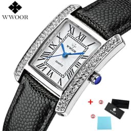 Thumbnail Đồng hồ nữ Wwoor Top sang trọng Đồng hồ đeo tay thương hiệu chống nước Đồng hồ thạch anh thông thường thời trang-8806 1