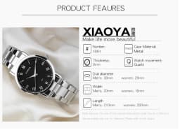 Thumbnail Đồng hồ nữ XIAOYA 1091 thép không gỉ 4