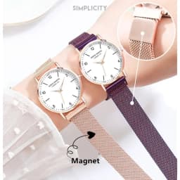 Thumbnail Đồng Hồ Nữ XIAOYA 1312 Chất Liệu Kim Loại Cao Cấp Hợp Thời Trang 3