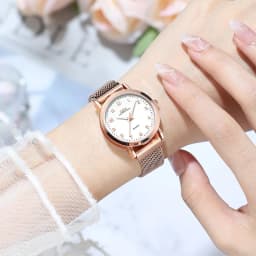 Thumbnail Đồng Hồ OPK 8115 Chính Hãng Dành Cho Nữ Chống Nước Dây Kim Loại Thép Không Gỉ Giá Rẻ Mặt Nhỏ Đẹp Hàn Quốc 2
