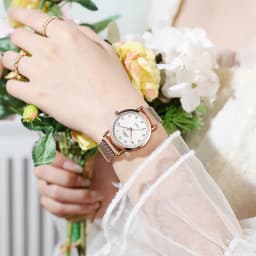 Thumbnail Đồng Hồ OPK 8115 Chính Hãng Dành Cho Nữ Chống Nước Dây Kim Loại Thép Không Gỉ Giá Rẻ Mặt Nhỏ Đẹp Hàn Quốc 3