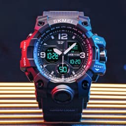 Thumbnail Đồng hồ quân sự chống nước điện tử kỹ thuật số thể thao nam SKMEI 5ATM 4