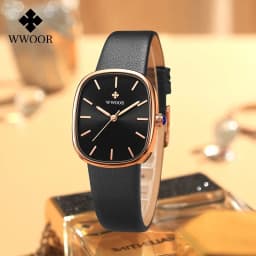 Thumbnail Đồng Hồ Quartz Chống Thấm Nước Kiểu Dáng Sang Trọng Cho Nữ WWOOR 8881 1