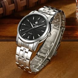 Thumbnail Đồng Hồ Quartz WWOOR Chống Thấm Nước 30M Chất Liệu Thép Không Gỉ 8028 3