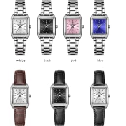 Thumbnail Đồng Hồ Quartz WWOOR Mặt Chữ Nhật Nhỏ Sang Trọng 8850 1