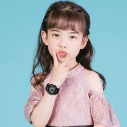 Thumbnail Đồng hồ SKMEI 1163 kĩ thuật số chống thấm nước có đèn LED thời trang cho bé trai bé gái 4