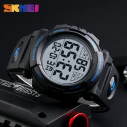Thumbnail Đồng hồ SKMEI 1258 phiên bản thể thao chống nước tốt kiểu dáng hiện đại thời trang dành cho nam 1