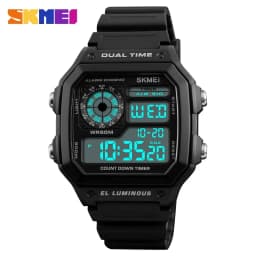 Thumbnail Đồng Hồ SKMEI 1299 Dạng Kĩ Thuật Số Có Đèn Nền Led Chống Thấm Nước Phong Cách Thể Thao Cho Nam 4