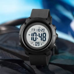 Thumbnail Đồng hồ SKMEI 1426 kĩ thuật số chống thấm nước có đèn nền led phong cách thể thao cho nam 3