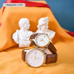 Thumbnail Đồng hồ Sunflame Watch Twilight MJOS00-B mặt kính Sapphire chống xước, chống nước 5 ATM, dây da đeo tay mẫu đôi nam nữ 3