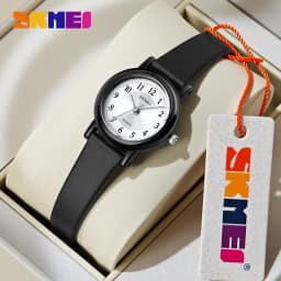 Thumbnail Đồng hồ thạch anh SKMEI 1659 dây da mặt số nhỏ chống nước thời trang chính hãng cao cấp cho nữ 1