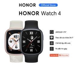 Thumbnail Đồng hồ thông minh HONOR Watch 4 | Màn hình 1.75" AMOLED, Pin 14 ngày, Nghe gọi | BH 12 Tháng 2