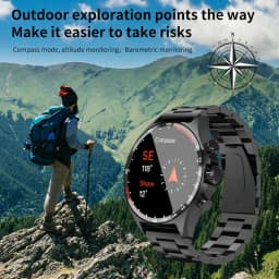 Thumbnail Đồng Hồ Thông Minh lige Có La Bàn gps Kết Nối bluetooth Chống Thấm Nước Cho Nam 2