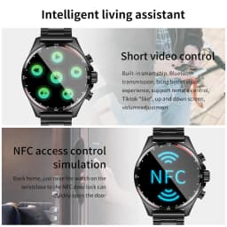 Thumbnail Đồng Hồ Thông Minh lige Có La Bàn gps Kết Nối bluetooth Chống Thấm Nước Cho Nam 3