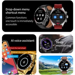 Thumbnail Đồng Hồ Thông Minh lige Có La Bàn gps Kết Nối bluetooth Chống Thấm Nước Cho Nam 4