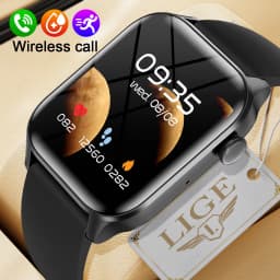 Thumbnail Đồng hồ thông minh LIGE Nam Theo dõi sức khỏe chống nước Cuộc gọi Bluetooth Theo dõi sức khỏe 1