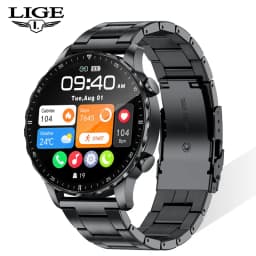 Thumbnail Đồng hồ thông minh LIGE Nam Cuộc gọi Bluetooth 1,53 inch Cảm ứng toàn màn hình Chống nước Theo dõi sức khỏe Theo dõi sức khỏe 1