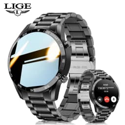 Thumbnail Đồng hồ thông minh LIGE Nam Cuộc gọi Bluetooth Thể thao chống nước Theo dõi sức khỏe Màn hình cảm ứng toàn diện 1