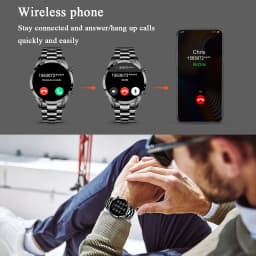 Thumbnail Đồng hồ thông minh LIGE Nam Cuộc gọi Bluetooth Thể thao chống nước Theo dõi sức khỏe Màn hình cảm ứng toàn diện 2