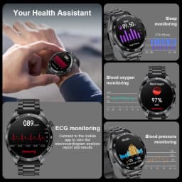 Thumbnail Đồng hồ thông minh LIGE Nam Cuộc gọi Bluetooth Huyết áp Theo dõi nhịp tim Mặt số tùy chỉnh 3