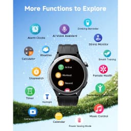 Thumbnail Đồng Hồ Thông Minh SoundPEATS Watch Pro 2 IP68 | Theo Dõi Nhịp Tim SPO2 Giấc Ngủ | Pin 7 Ngày 4