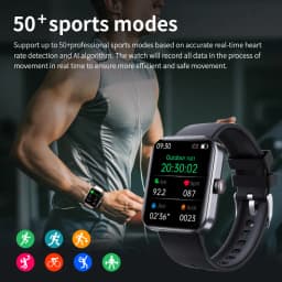 Thumbnail Đồng hồ thông minh thể thao LIGE 1.90 " đo đường huyết nhiệt độ 3