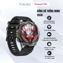 Thumbnail Đồng hồ thông minh thể thao chính hãng Valdus VD36pro gọi bluetooth Theo dõi sức khỏe  bảo hành1 năm 1