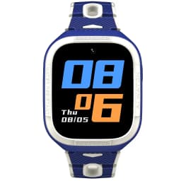 Thumbnail Đồng hồ thông minh trẻ em Kidcare S6 gọi video call định vị GPS - Màu trắng xanh 2