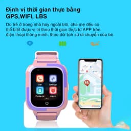 Thumbnail Đồng hồ thông minh trẻ em Valdus MF56 Kid4G gọi videocall định vị chính hãng bảo hành 1năm 4