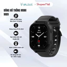 Thumbnail Đồng hồ thông minh trẻ em VALDUS M89 Lắp sim nghe gọi video độc lập định vị chống nước bảo hành 1năm 1