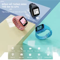 Thumbnail Đồng hồ thông minh trẻ em định vị Valdus MODEL VT Kid 4G watch video call chính hãng bảo hành 1năm 2