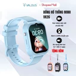 Thumbnail Đồng hồ thông minh trẻ em định vị Valdus VK26 Kid 4G watch nghe gọi có sim video call bảo hành 1 năm 1