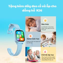Thumbnail Đồng hồ thông minh trẻ em định vị Valdus VK26 Kid 4G watch nghe gọi có sim video call bảo hành 1 năm 3