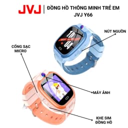 Thumbnail Đồng Hồ Thông Minh Trẻ Em JVJ Y66, Hỗ Trợ Tiếng Việt, Kháng Nước,Video Call, Nghe Gọi 2 Chiều 3