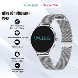 Thumbnail Đồng hồ thông minh VL43 Pro nhận thông báo tin nhắn cuộc gọi theo dõi sức khỏe nhịp tim Bh 1 năm 1