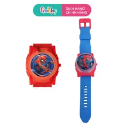 Thumbnail Đồng Hồ Trẻ Em Mặt Xoay 360° Các Nhân Vật Hoạt Hình SpiderMan, Kuromi, Melody, Frozen, Doraemon 4