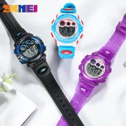 Thumbnail Đồng hồ trẻ em Skmei 1451 thể thao điện tử dây cao su 4