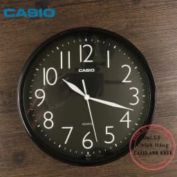 Thumbnail Đồng hồ treo tường Casio IQ-05-1DF đen ( đường kính 25cm) 1